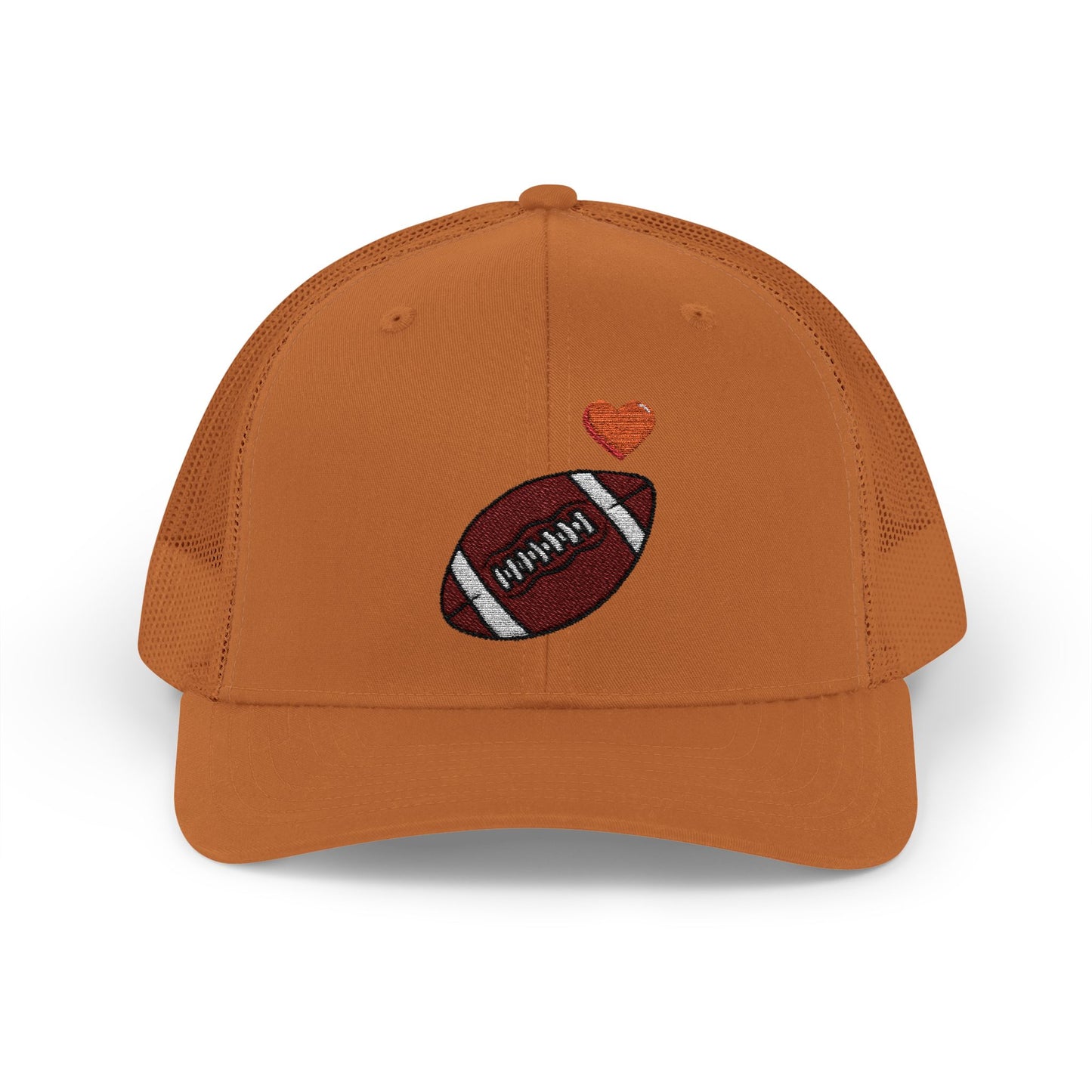 Football Love Snapback Trucker Cap, Sports Hat, Gift for Sports Fans, Casual Wear, Outdoor Activities