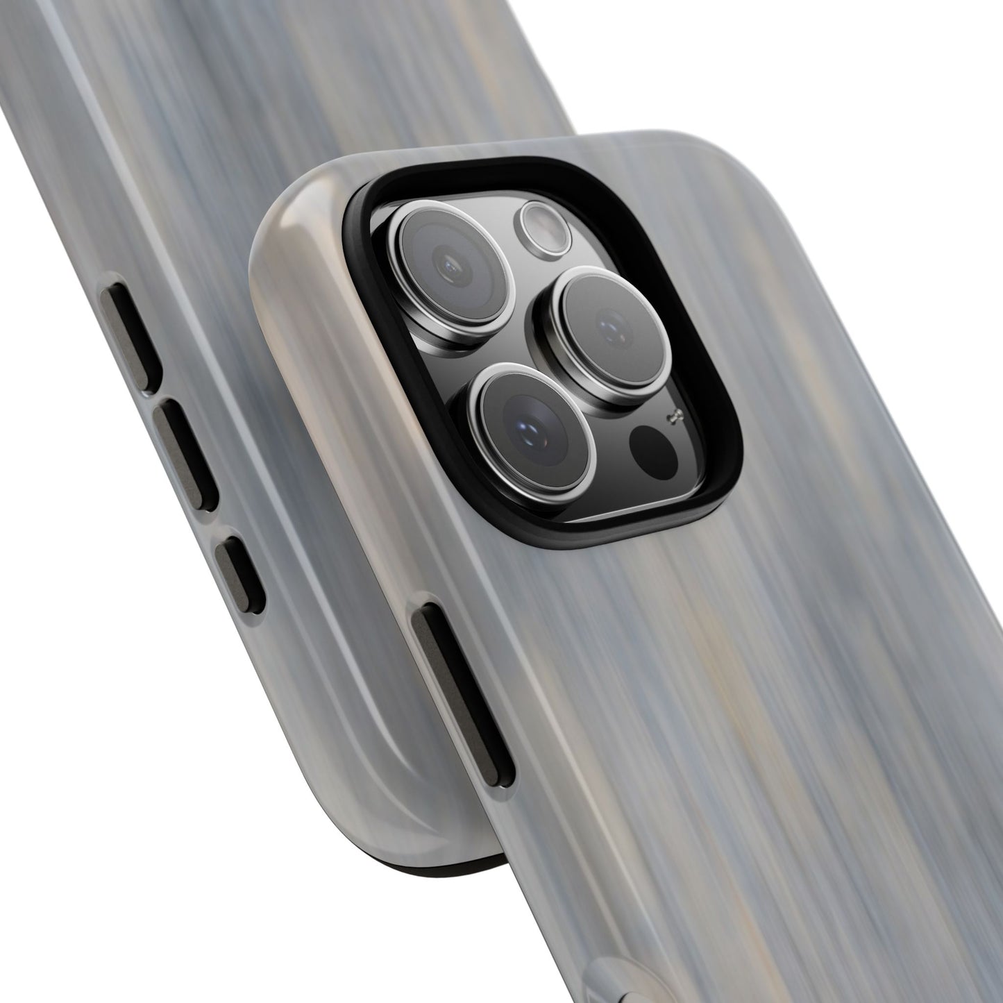 Stylish Tough Phone Case - Durable Protection with Modern Marble Design
