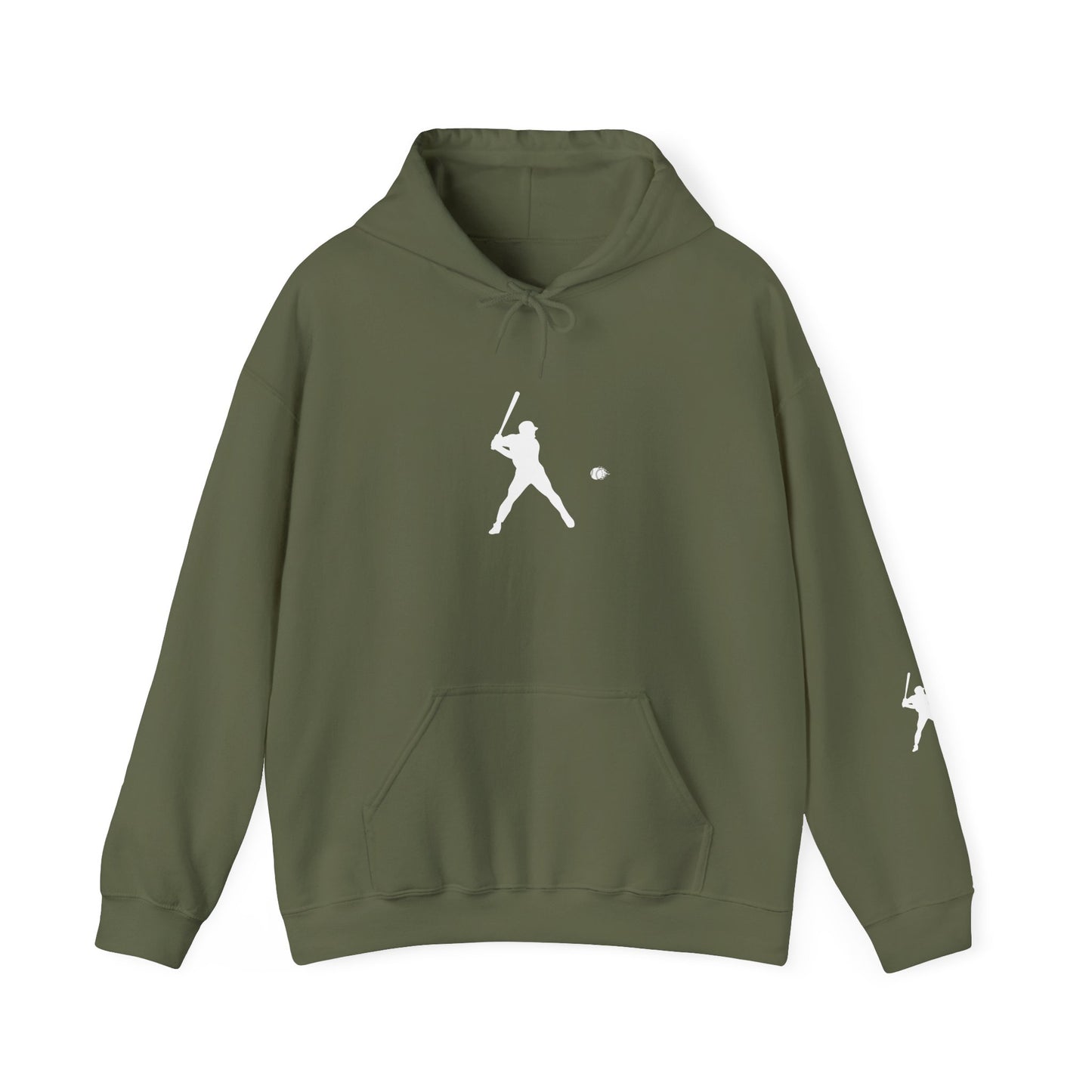 Sporty Unisex Baseball Hooded Sweatshirt, Casual Hoodie for Athletes, Perfect for Gifts, Comfy Streetwear, Ideal for Sports Events, Personal Use