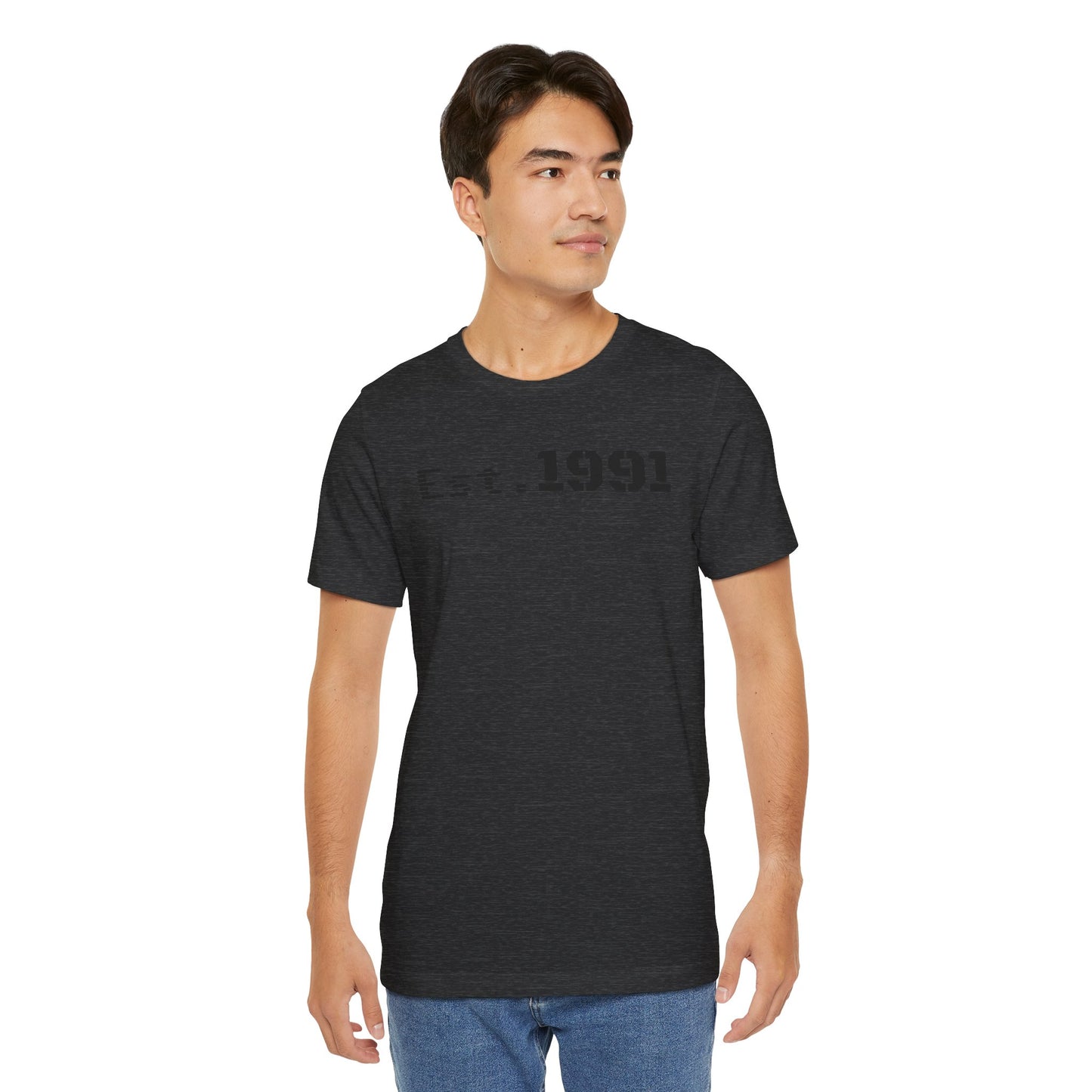 Established 1991 Unisex Jersey Tee | Vintage Anniversary Gift | Casual Wear, Birthday Shirt, Retro Style, Statement Tee, Gift for Him/Her