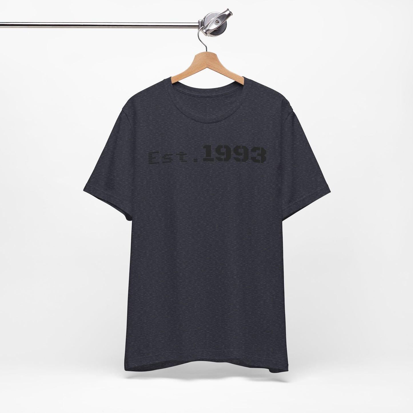 Est. 1993 Unisex Short Sleeve Tee - Perfect for Birthdays, Nostalgia, Casual Wear, Gifts, and Celebrations