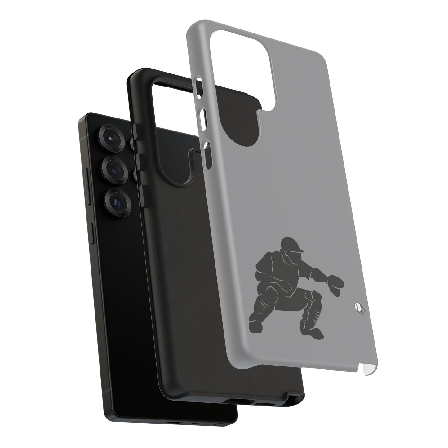 Baseball Catcher Phone Case - Tough Cases, Sports Phone Cover, Great for Athletes, Perfect Gift for Baseball Lovers, Unique Cell Phone Design