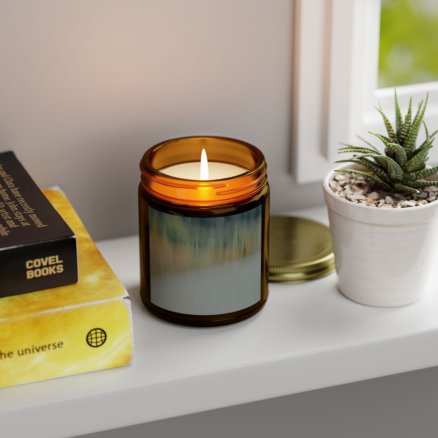 Aromatic Coconut Apricot Candles - 4oz & 9oz | Relaxing Home Fragrance