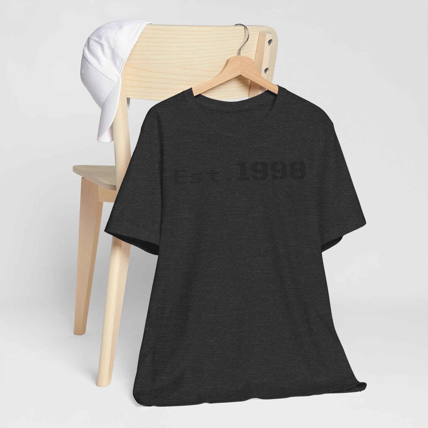 Vintage Est. 1998 Tee - Retro Unisex Shirt for Birthdays, Gifts, Everyday Wear, Casual Style, Nostalgia