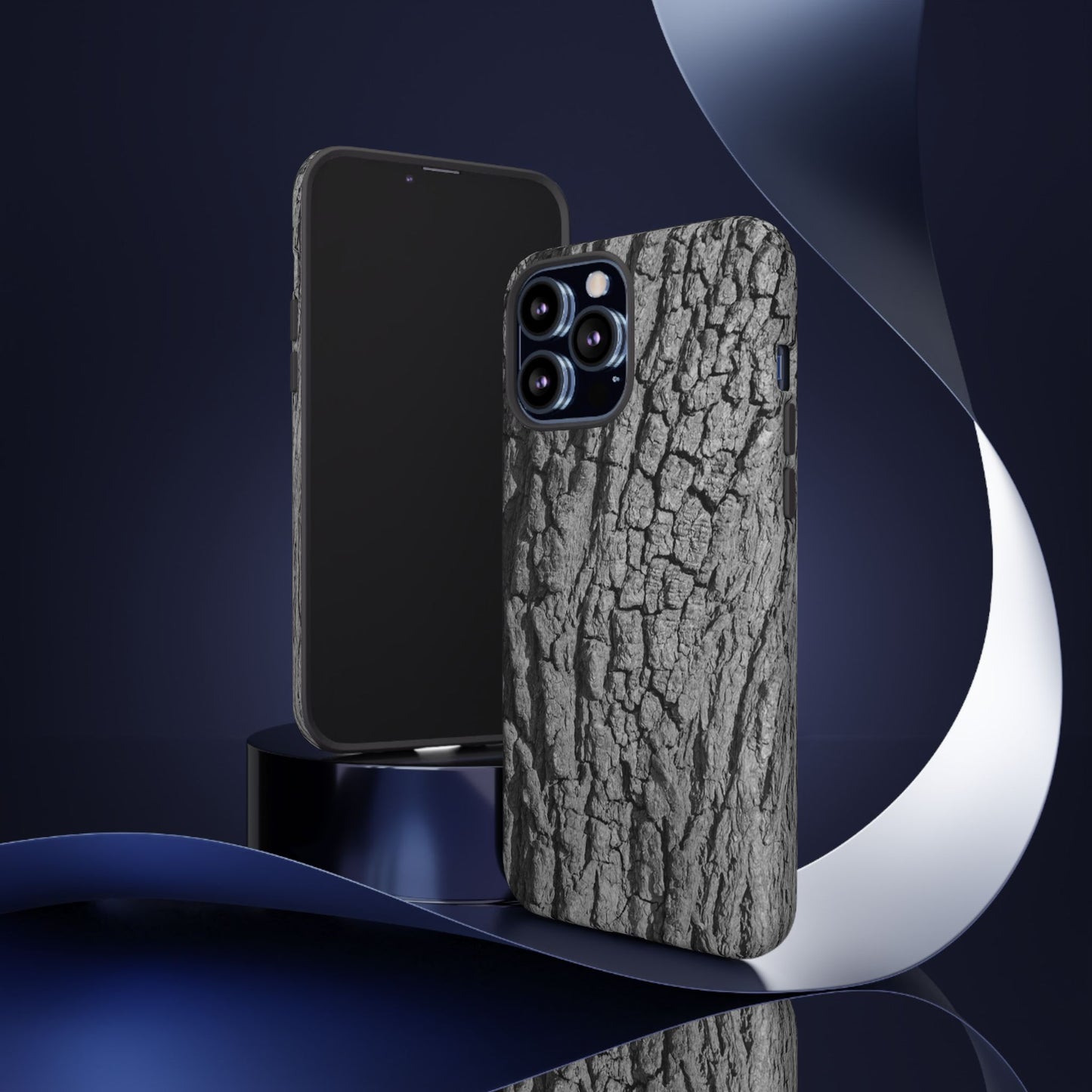 Rustic Bark Phone Case - Tough and Durable Protection