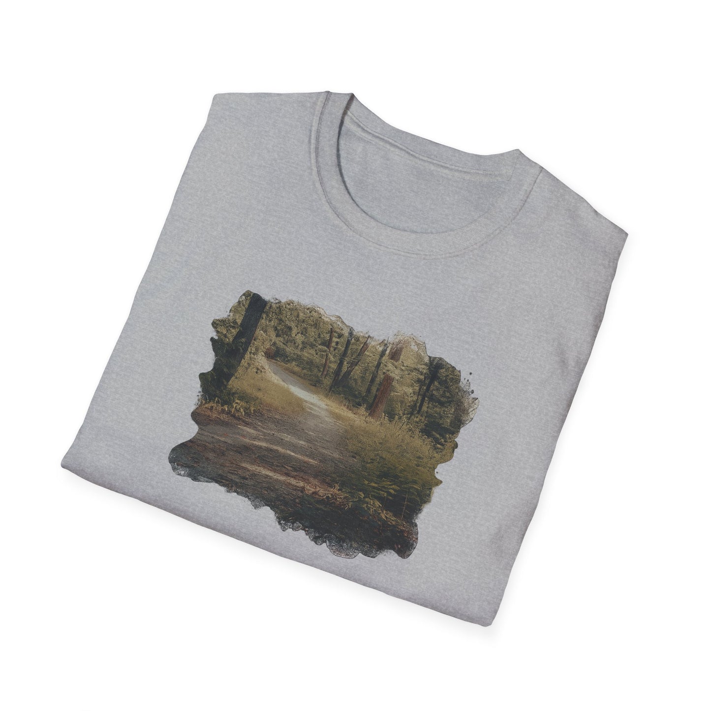 Nature-Inspired Unisex Softstyle T-Shirt | Casual Wear, Outdoor Activities, Gift for Nature Lovers, Relaxed Fit T-Shirt, Eco-Friendly Style