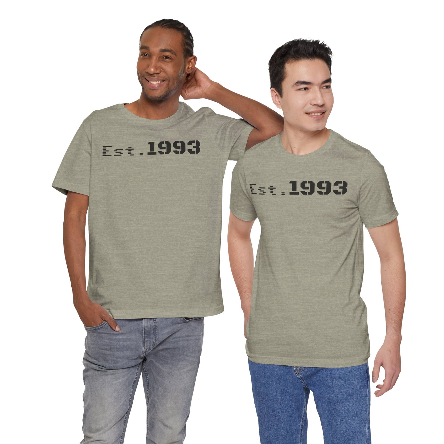 Est. 1993 Unisex Short Sleeve Tee - Perfect for Birthdays, Nostalgia, Casual Wear, Gifts, and Celebrations