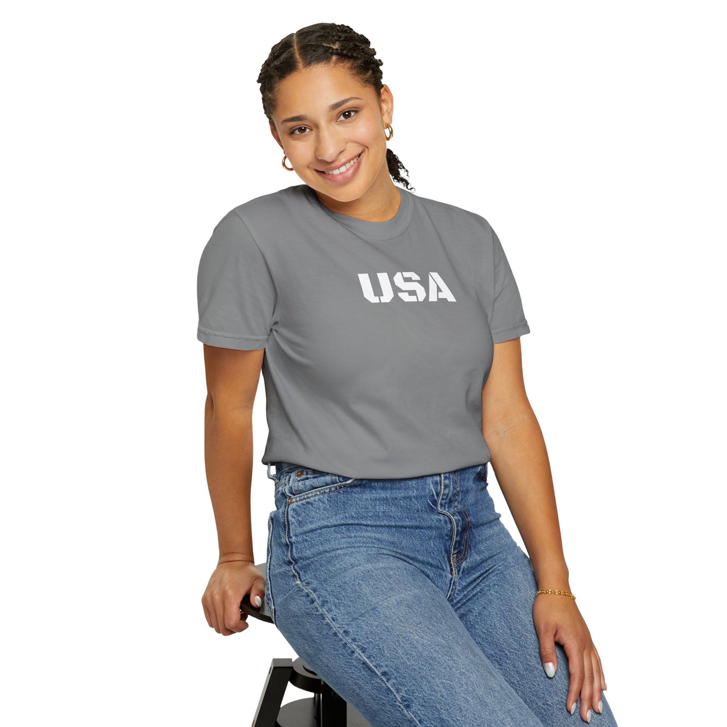 USA Vintage Unisex T-Shirt, Soft Cotton Tee, Casual Wear, Gifts for Her & Him, Summer Essentials, Independence Day Apparel