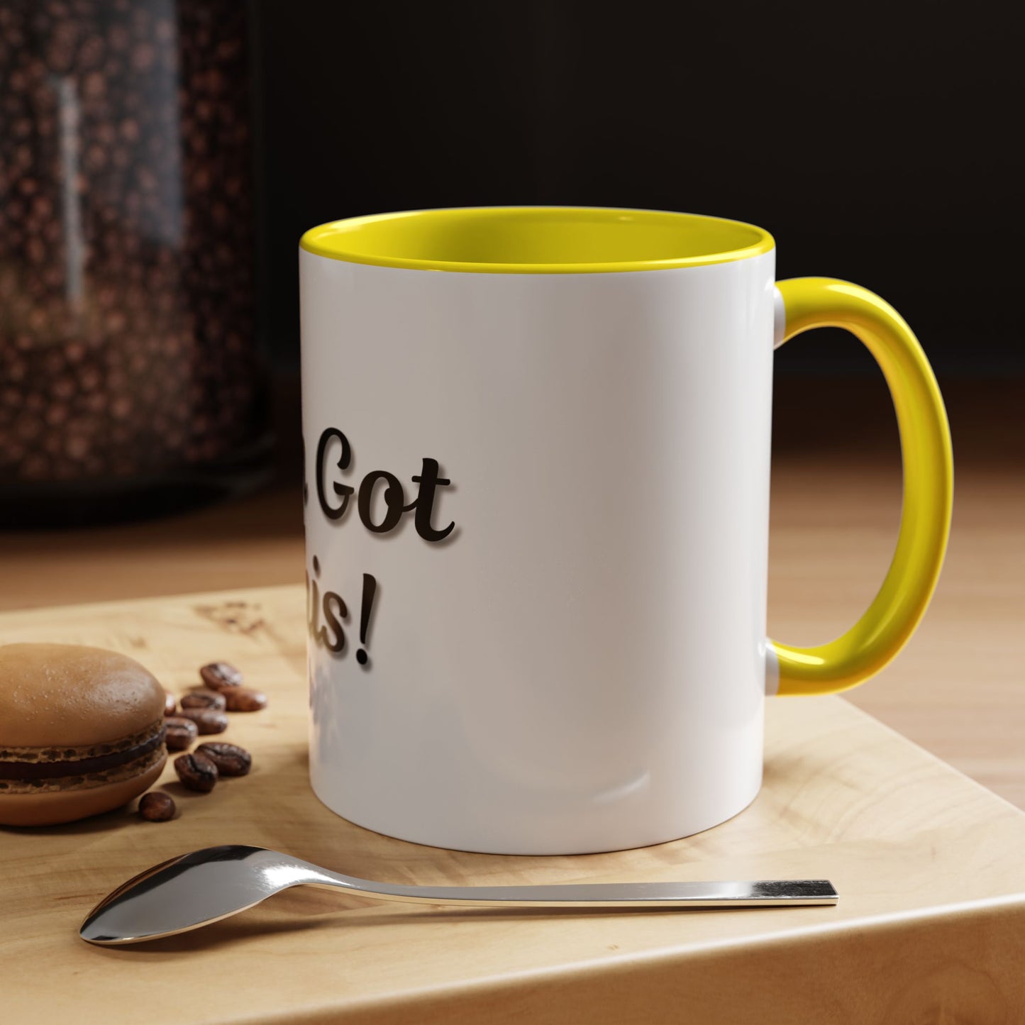 Inspirational Accent Coffee Mug - "You Got This!" - Perfect for Motivation & Gifts