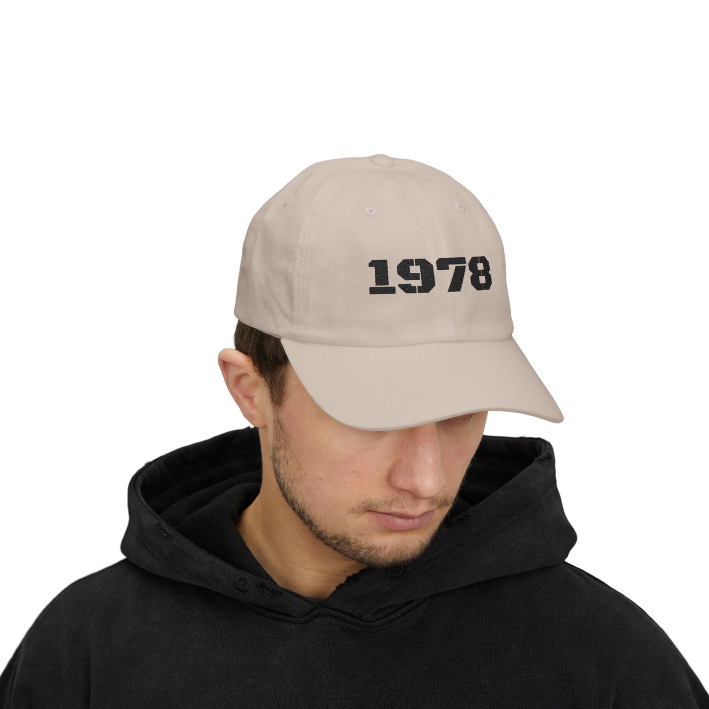 Vintage 1978 Dad Cap, Classic Cap for Fathers, Gift for Dad, Father's Day, Casual Style, Adjustable Hat