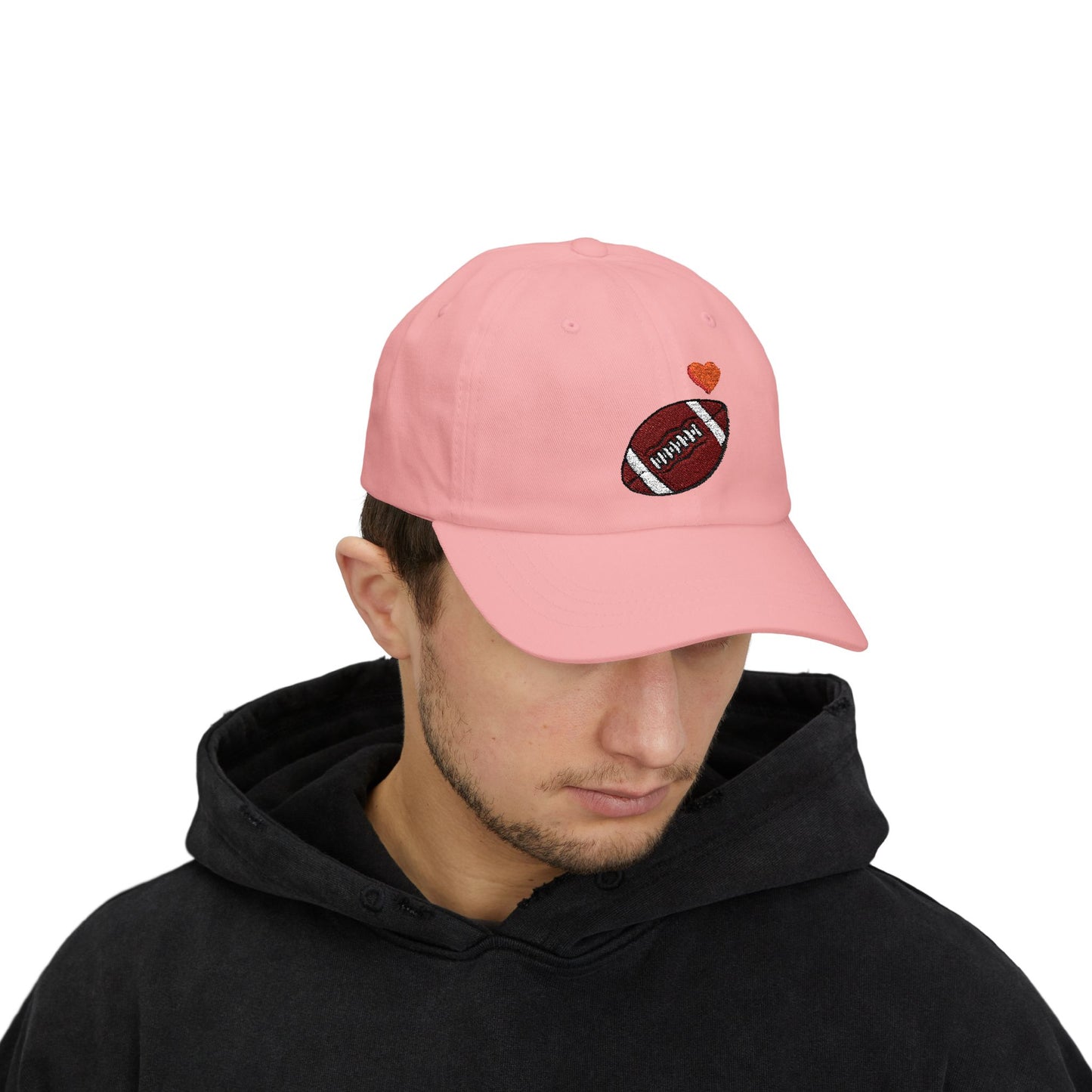 Cute Football Dad Cap, Father's Day Gift, Casual Style Hat, Sports Lover Accessory, Gift for Dad, Outdoor Activities