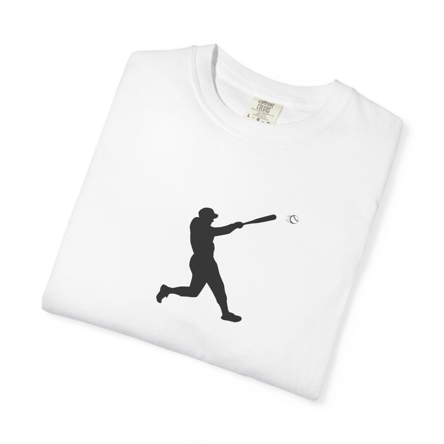 Sporty Garment-Dyed T-Shirt for Baseball Lovers, Casual Tee, Unisex Sports Shirt, Perfect Gift for Athletes, Outdoor Activities