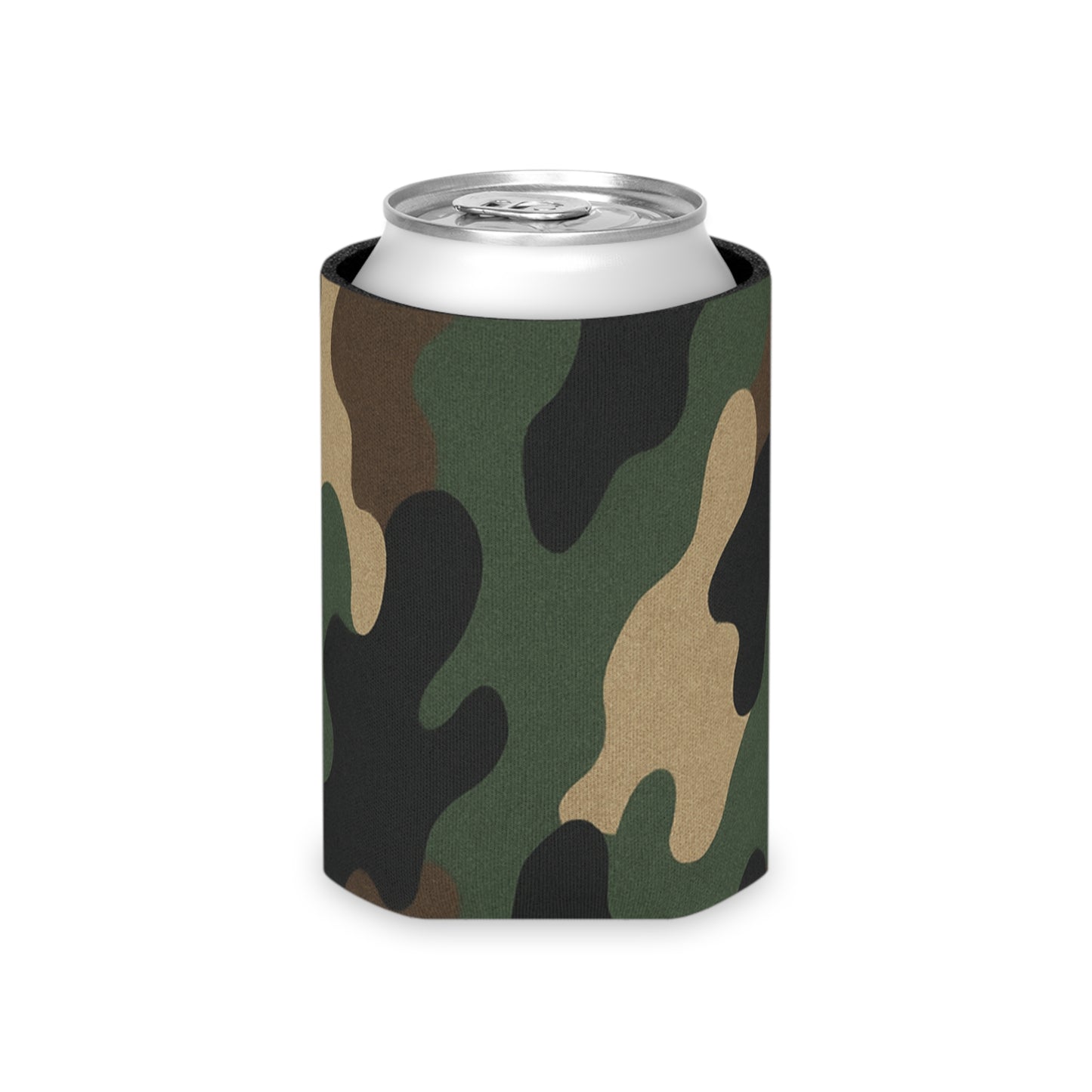 Camouflage Can Cooler | Beverage Insulator, Outdoor Parties, Gifts for Him, Hunting Accessories, Camping Gear