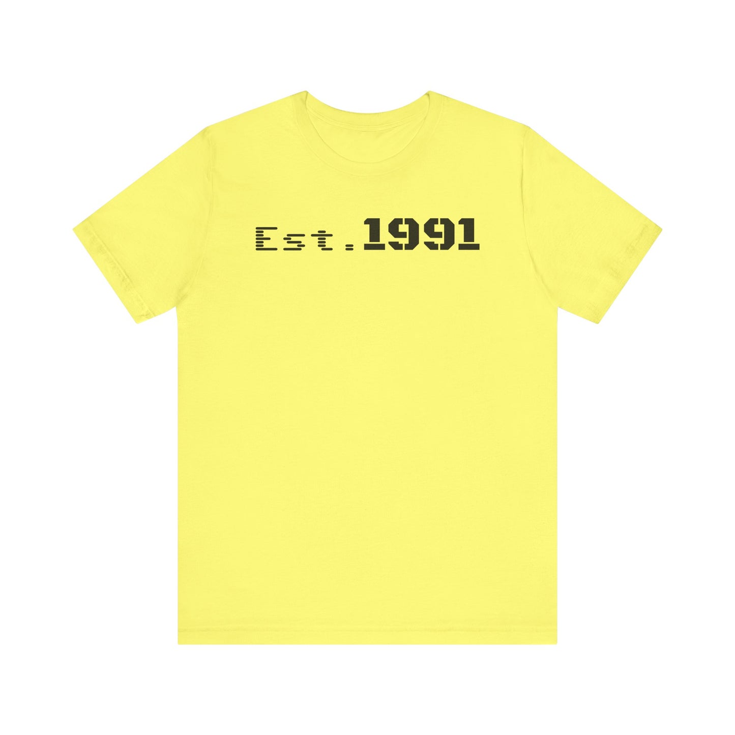 Established 1991 Unisex Jersey Tee | Vintage Anniversary Gift | Casual Wear, Birthday Shirt, Retro Style, Statement Tee, Gift for Him/Her
