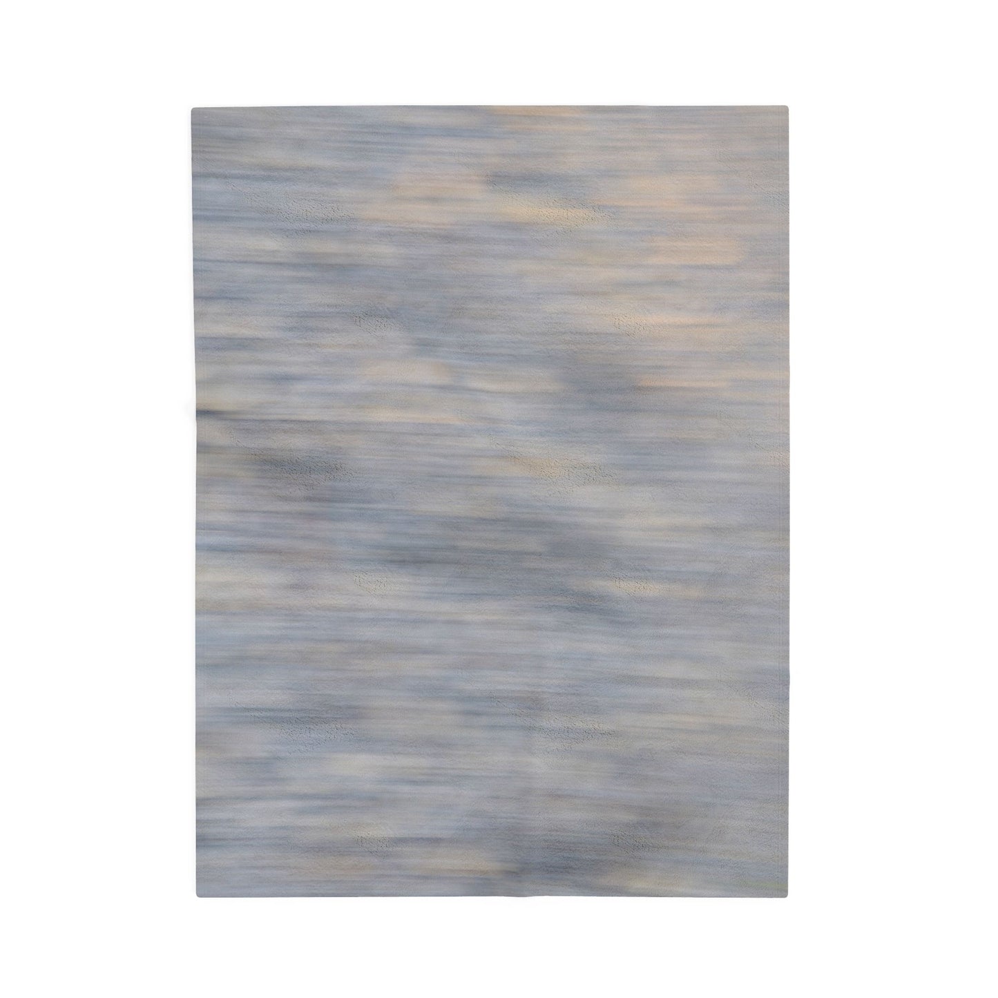 Cozy Velveteen Plush Blanket - Soft Textured Throw for Relaxation & Comfort