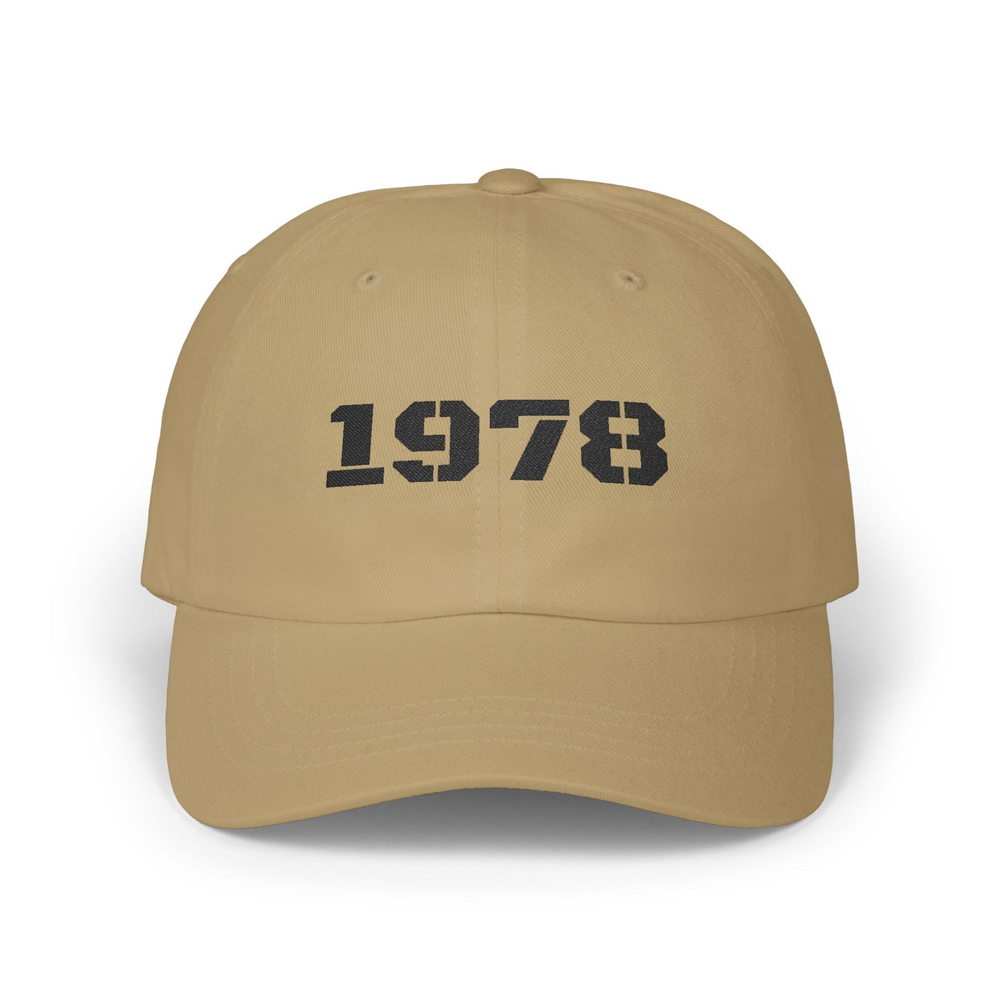 Vintage 1978 Dad Cap, Classic Cap for Fathers, Gift for Dad, Father's Day, Casual Style, Adjustable Hat