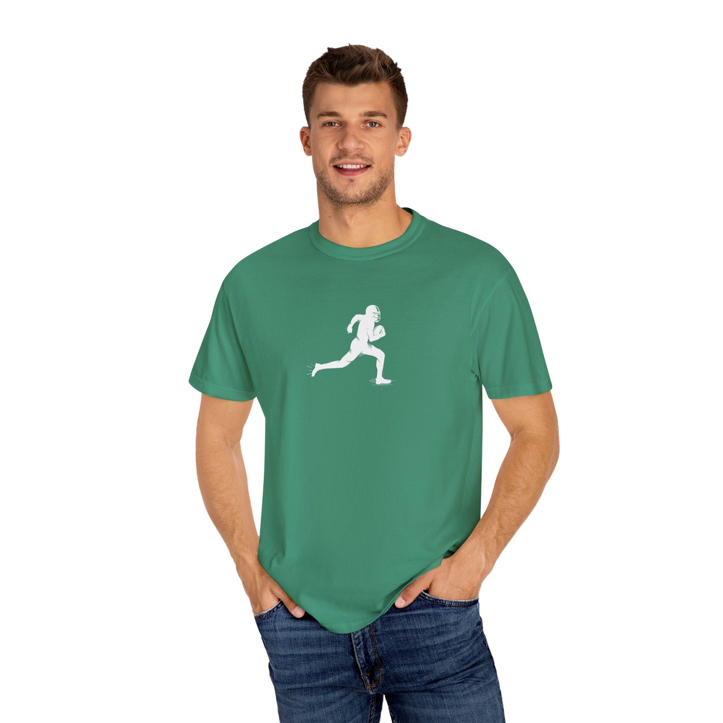Unisex Football Player T-Shirt | Comfortable Sports Tee, Gift for Runners, Casual Wear, Workout Clothing, Everyday Style