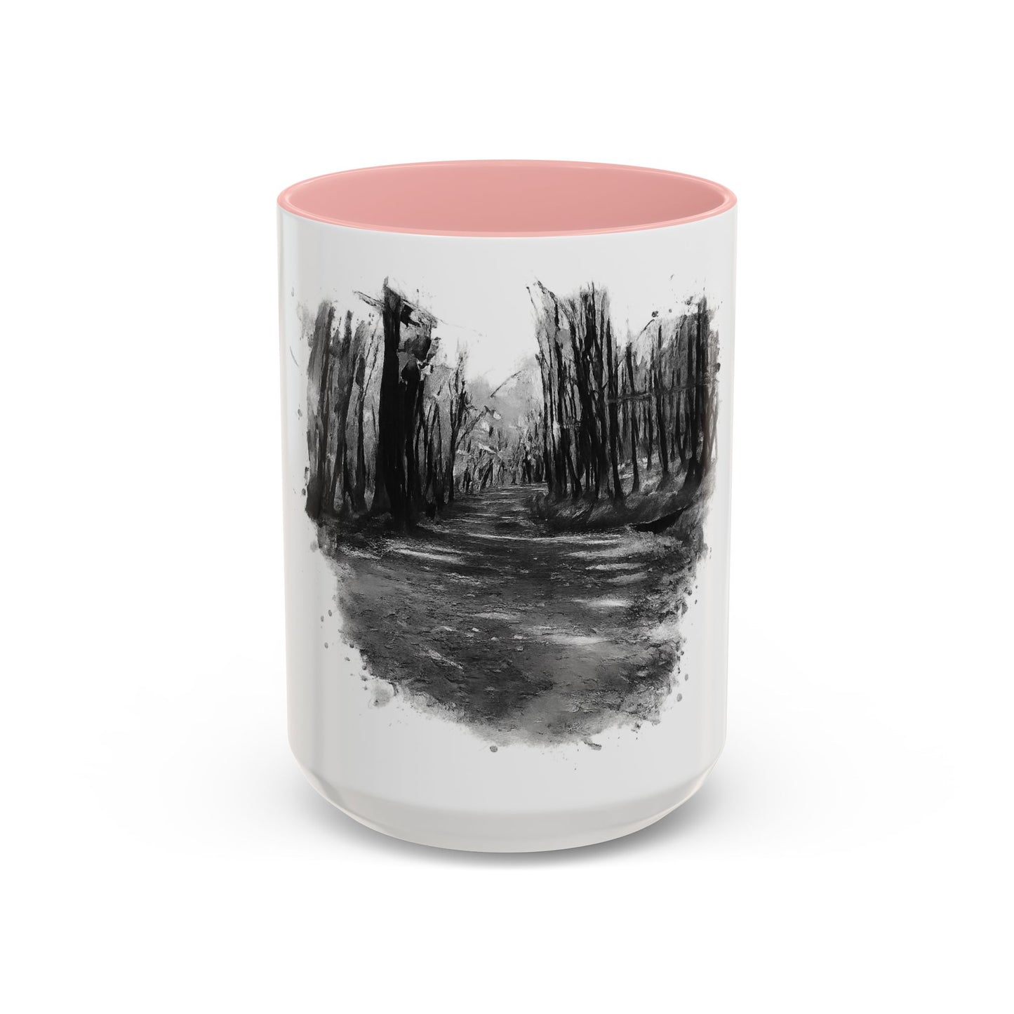 Moody Abstract Forest Coffee Mug | Unique Gift for Nature Lovers, Cozy Home Decor, Perfect for Coffee, Tea, and Hot Chocolate