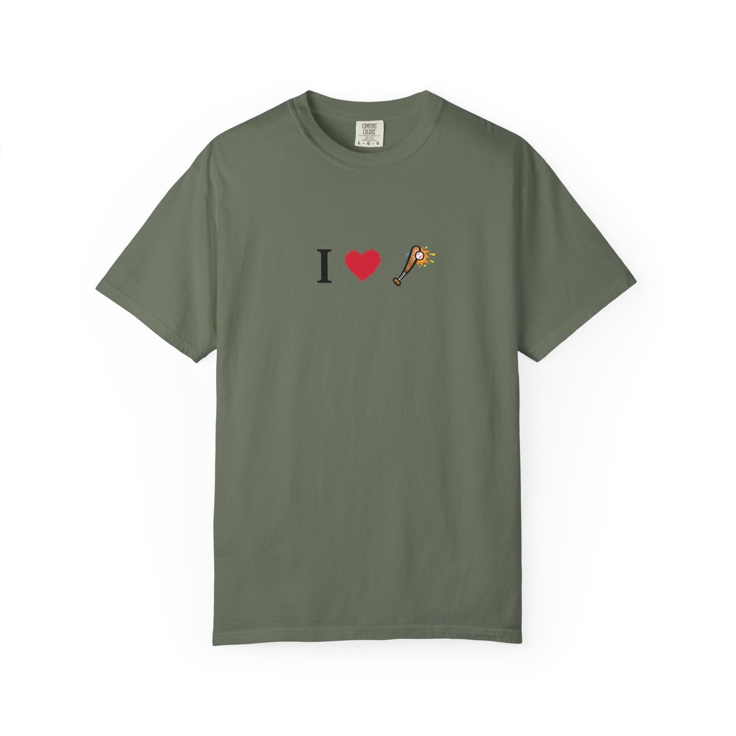I Love Baseball Unisex Tee, Gift for Couples, Cute Matching T-Shirts, Casual Everyday Wear, Anniversary Present, Love Shirt