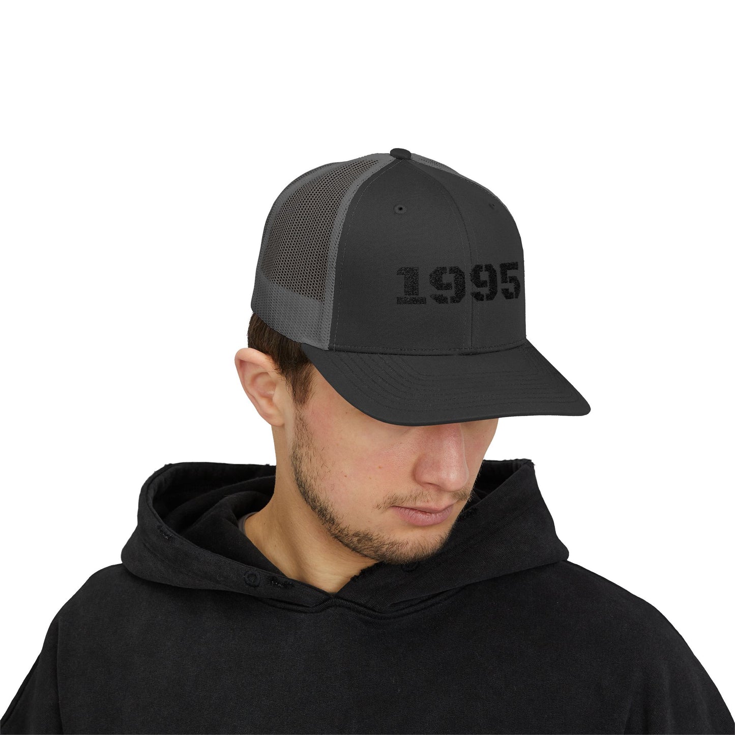 1995 Snapback Trucker Cap, Retro Cap, Vintage Style Hat, Birthday Gift, Casual Wear, 90s Fashion, Unisex Headwear