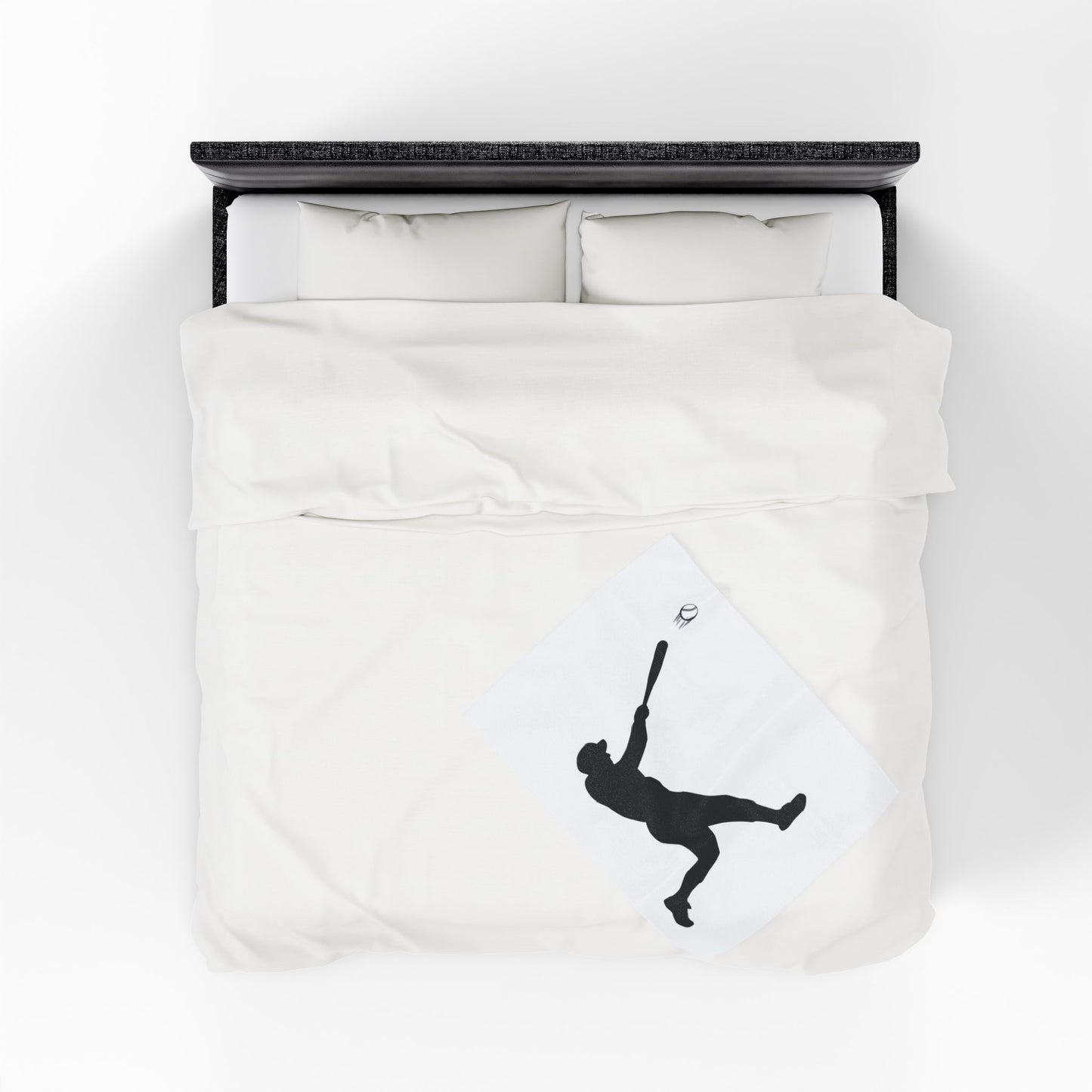 Baseball Velveteen Plush Blanket, Cozy Sports Throw, Soft Blanket for Fans, Great Gift for Baseball Lovers, Home Decor