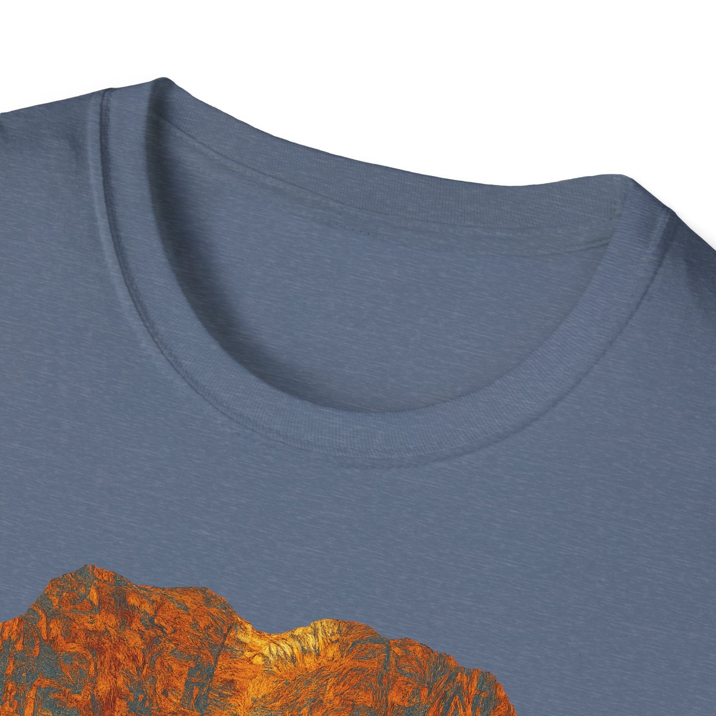 Nature-Inspired Unisex Softstyle T-Shirt, Outdoor Lover Gift, Casual Wear, Ideal for Hiking, Nature Trips, Unique Graphic Tee