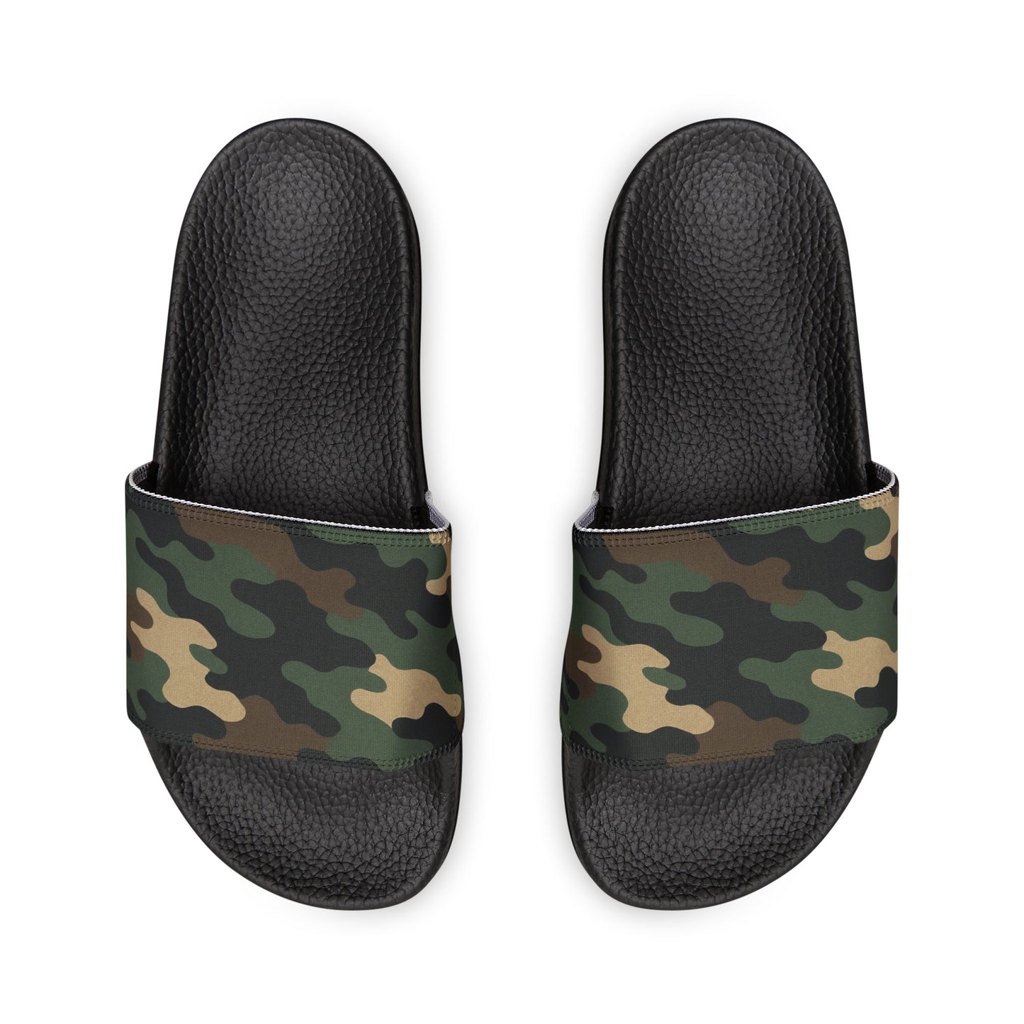 Camouflage Men's Slip-On Sandals | Casual Comfort Footwear for Summer, Beach Days, Outdoor Activities, Gifts for Him, Fashionable Slides