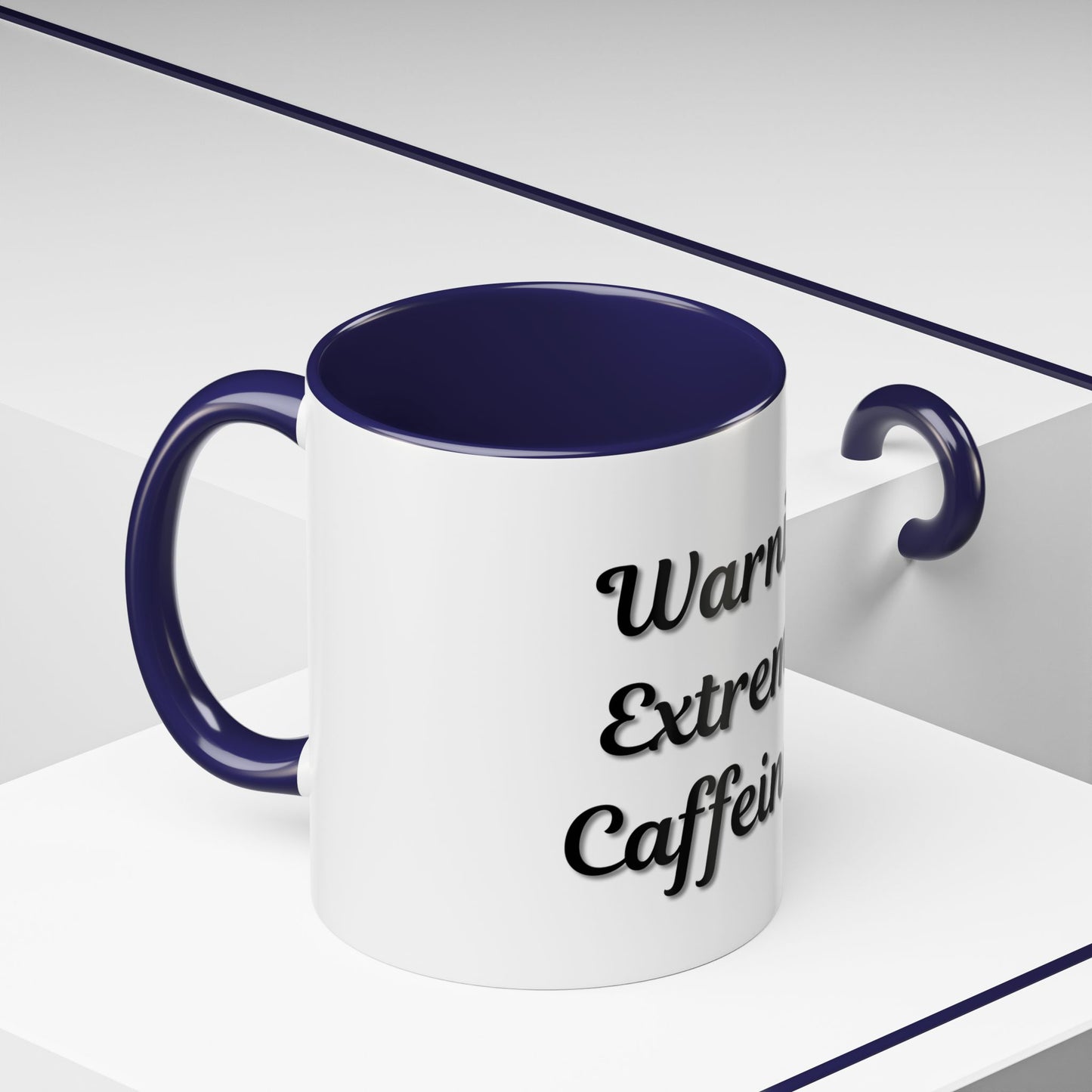 Funny Warning Coffee Mug - Extremely Caffeinated | Perfect Gift for Coffee Lovers