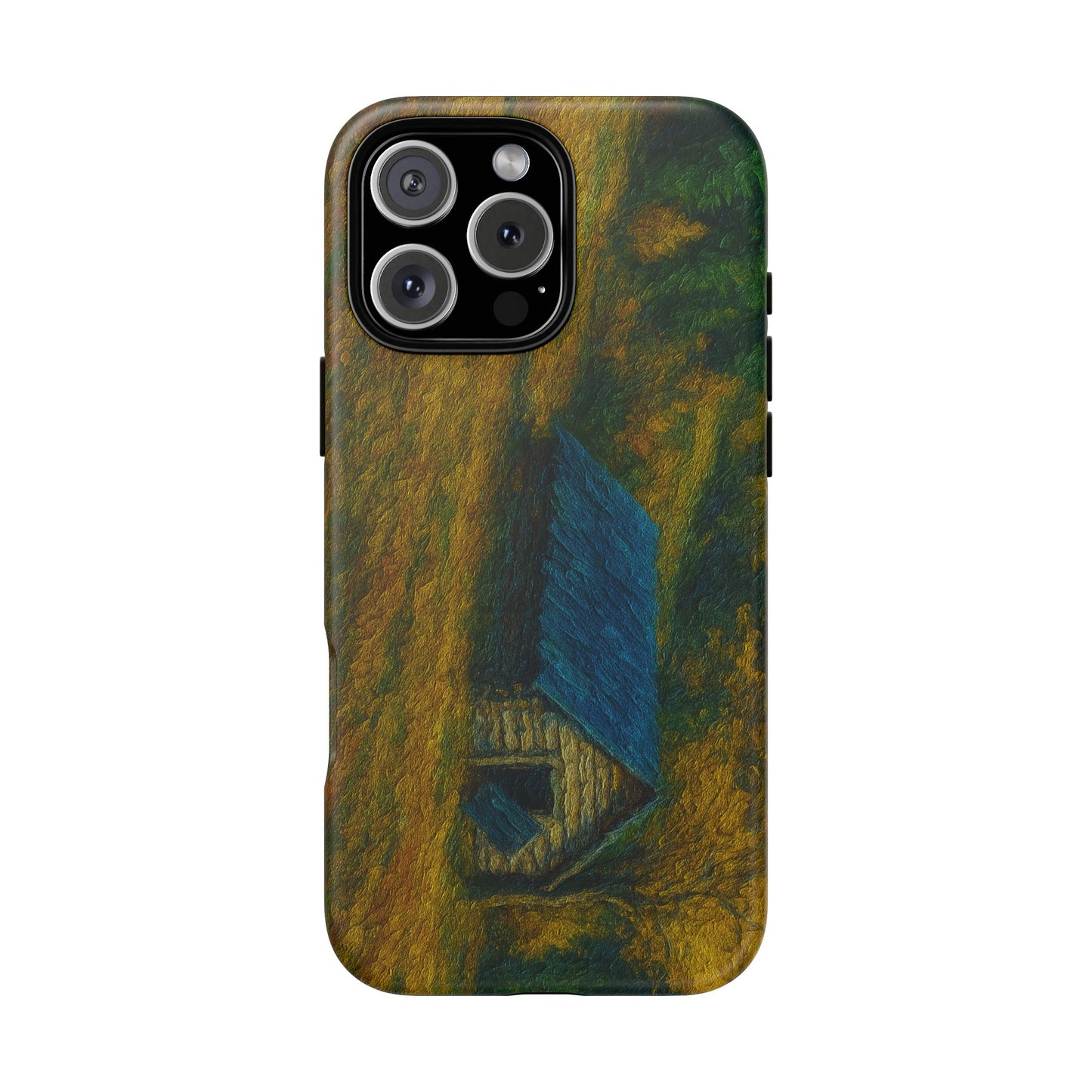 Artistic Phone Case by Tough Cases, Nature-Inspired Phone Protection, Unique Gift for Nature Lovers, Stylish Accessory, Fall Aesthetic - product image