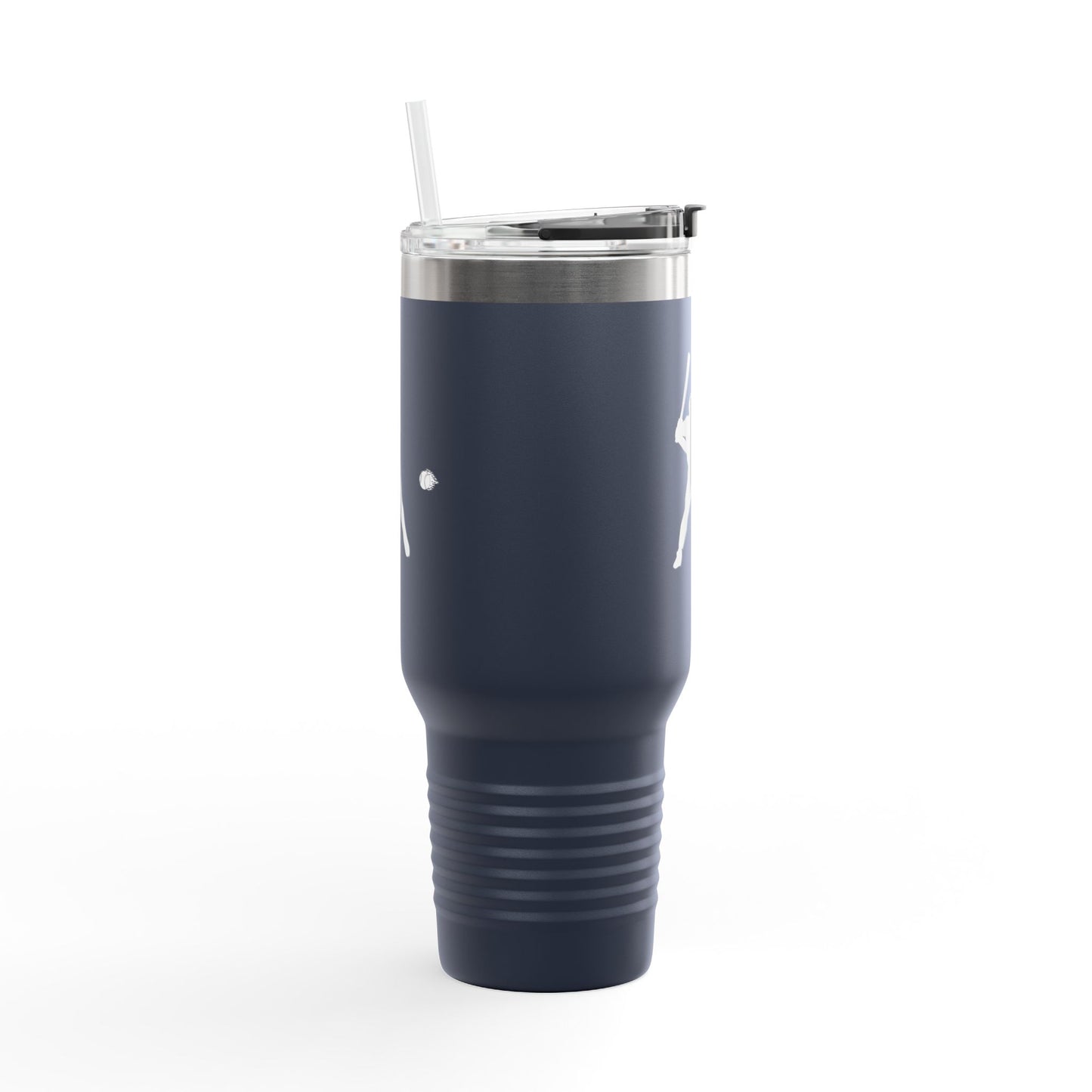 Baseball-Themed Insulated Travel Mug, Perfect for Fans & Athletes, Gift for Sports Lovers, 40oz Drinkware for Home & Road
