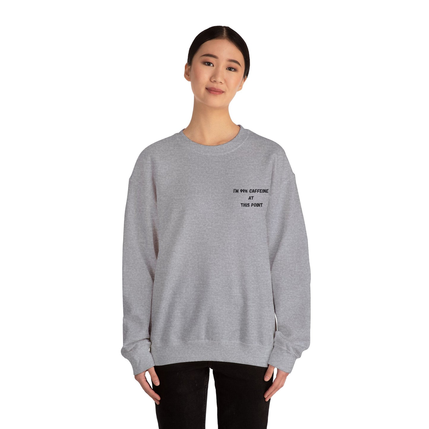 Caffeine Lover's Crewneck Sweatshirt | Unisex Heavy Blend