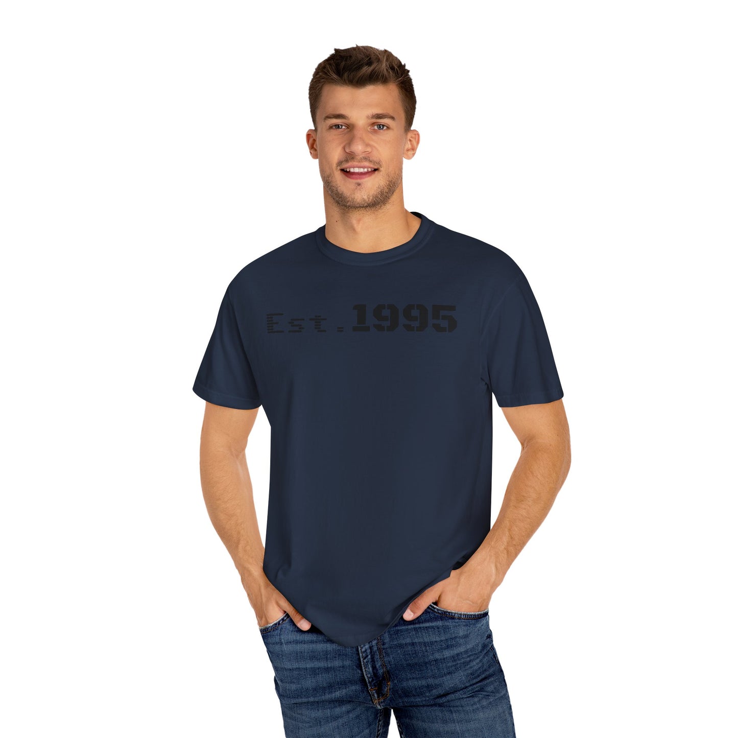 Vintage Est. 1995 T-Shirt, Retro Unisex Tee, Perfect Gift for Birthdays, Casual Wear, Nostalgic Apparel