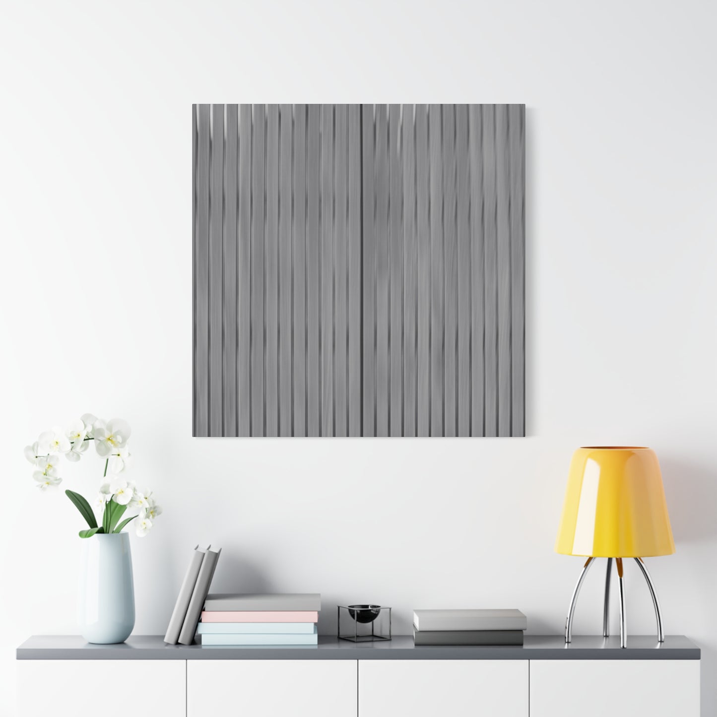 Modern Striped Canvas Art - 1.25" Stretched Wall Decor