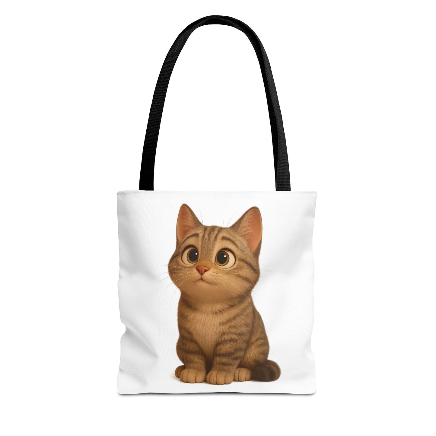 Cute Cat Tote Bag - Perfect for Animal Lovers, Eco-Friendly Carryall, Beach Bag, Shopping Tote, Gift for Cat Owners