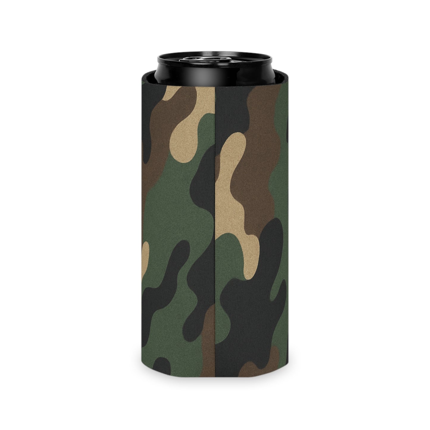 Camouflage Can Cooler | Beverage Insulator, Outdoor Parties, Gifts for Him, Hunting Accessories, Camping Gear