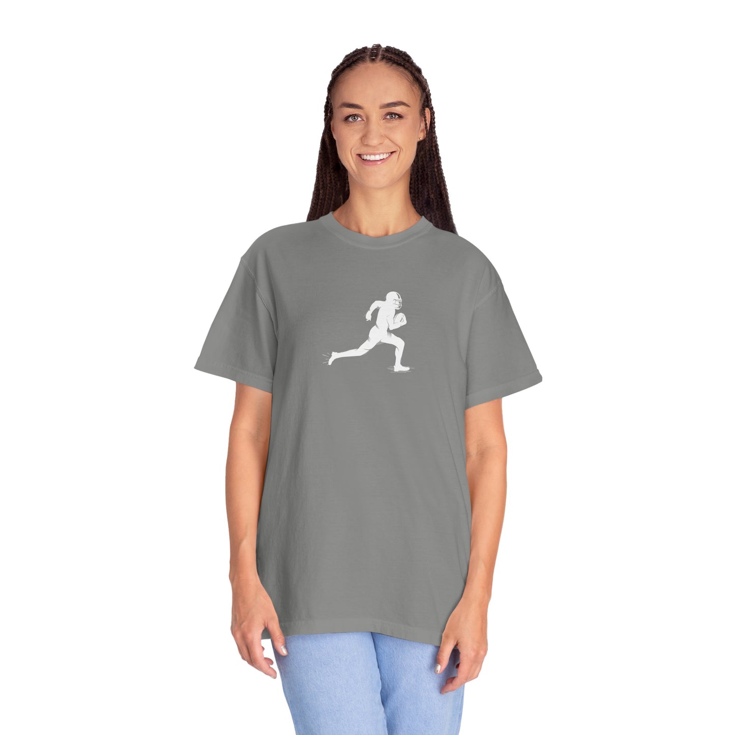 Unisex Football Player T-Shirt | Comfortable Sports Tee, Gift for Runners, Casual Wear, Workout Clothing, Everyday Style