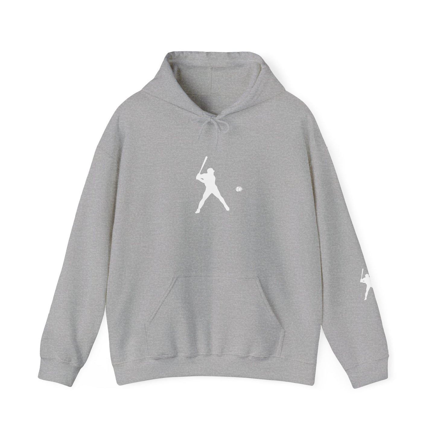 Sporty Unisex Baseball Hooded Sweatshirt, Casual Hoodie for Athletes, Perfect for Gifts, Comfy Streetwear, Ideal for Sports Events, Personal Use