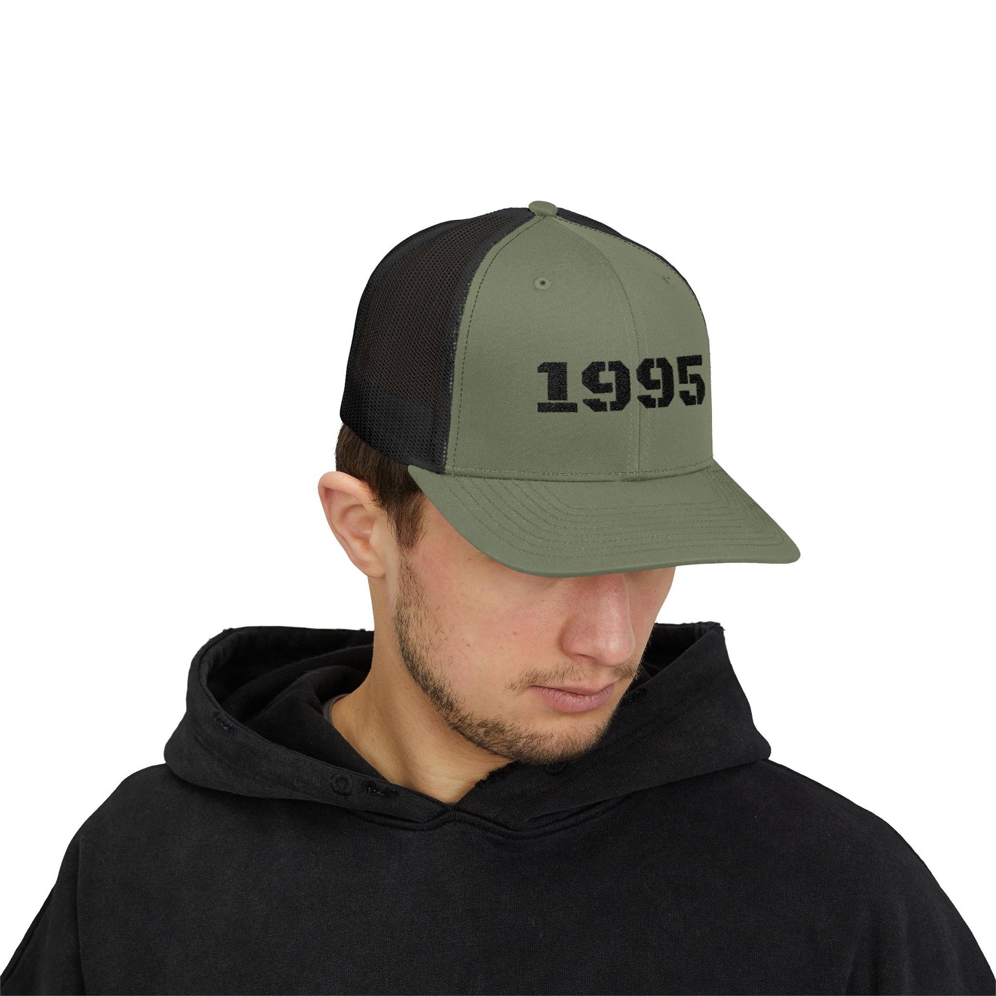 1995 Snapback Trucker Cap, Retro Cap, Vintage Style Hat, Birthday Gift, Casual Wear, 90s Fashion, Unisex Headwear
