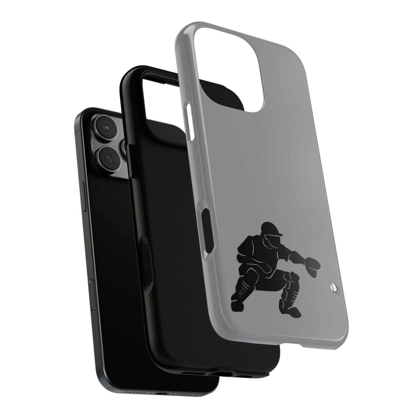 Baseball Catcher Phone Case - Tough Cases, Sports Phone Cover, Great for Athletes, Perfect Gift for Baseball Lovers, Unique Cell Phone Design