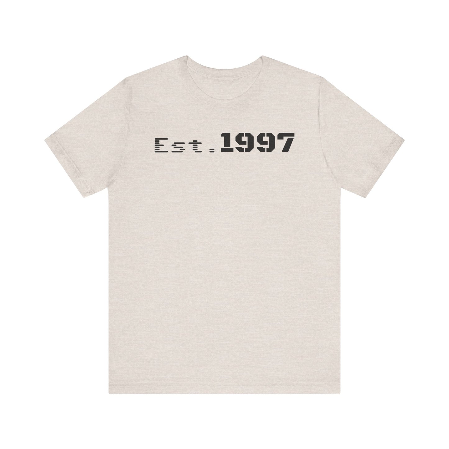 Vintage Est. 1997 Unisex Tee, Gift for Birthdays, Celebrations, Casual Wear, Retro Fashion, Cool Graphic T-Shirt