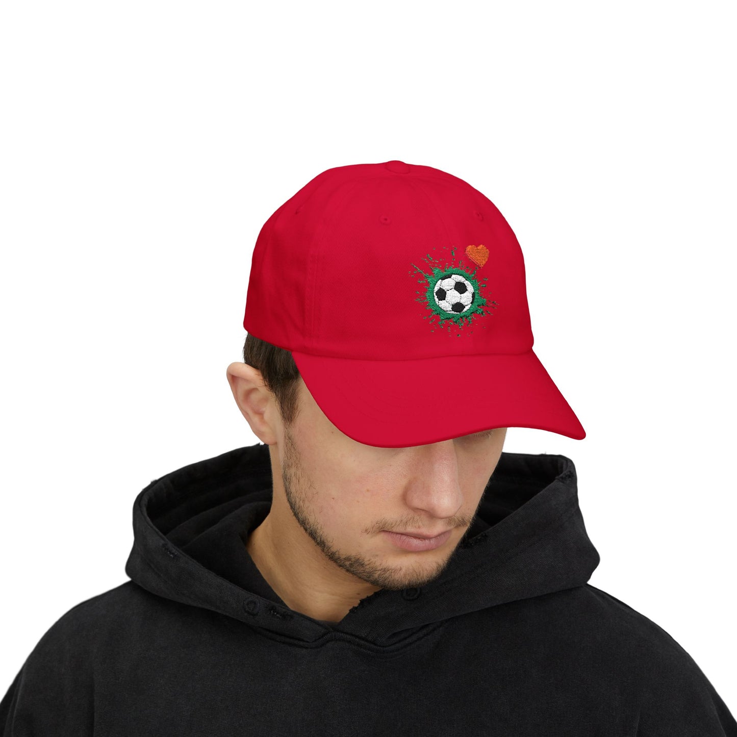 Soccer Love Dad Cap | Perfect Gift for Sports Lovers, Father's Day, Outdoor Events, Casual Wear, Adjustable Cap
