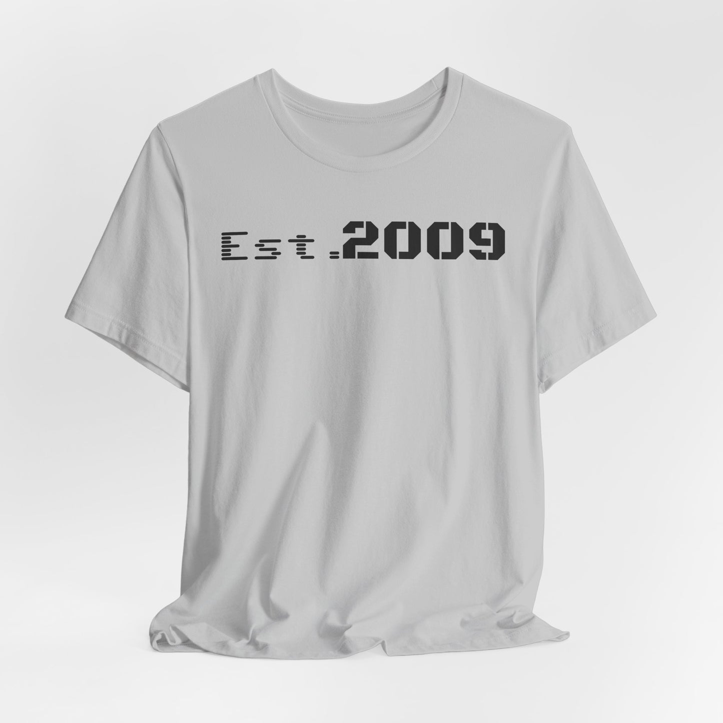 Established 2009 Unisex Tee - Casual Wear, Birthday Gift, Graduation Outfit, Anniversary Shirt, Personalized Fashion
