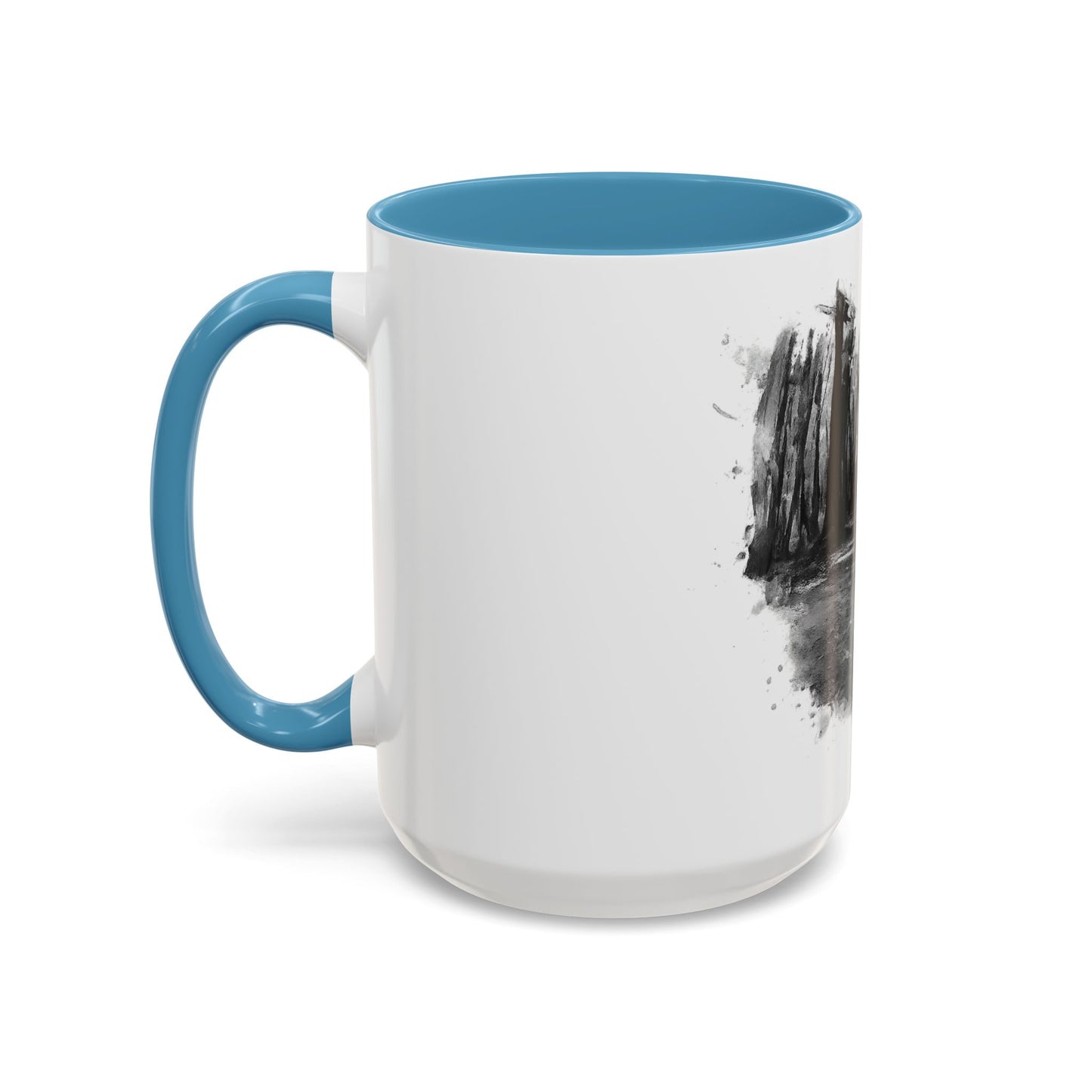 Moody Abstract Forest Coffee Mug | Unique Gift for Nature Lovers, Cozy Home Decor, Perfect for Coffee, Tea, and Hot Chocolate