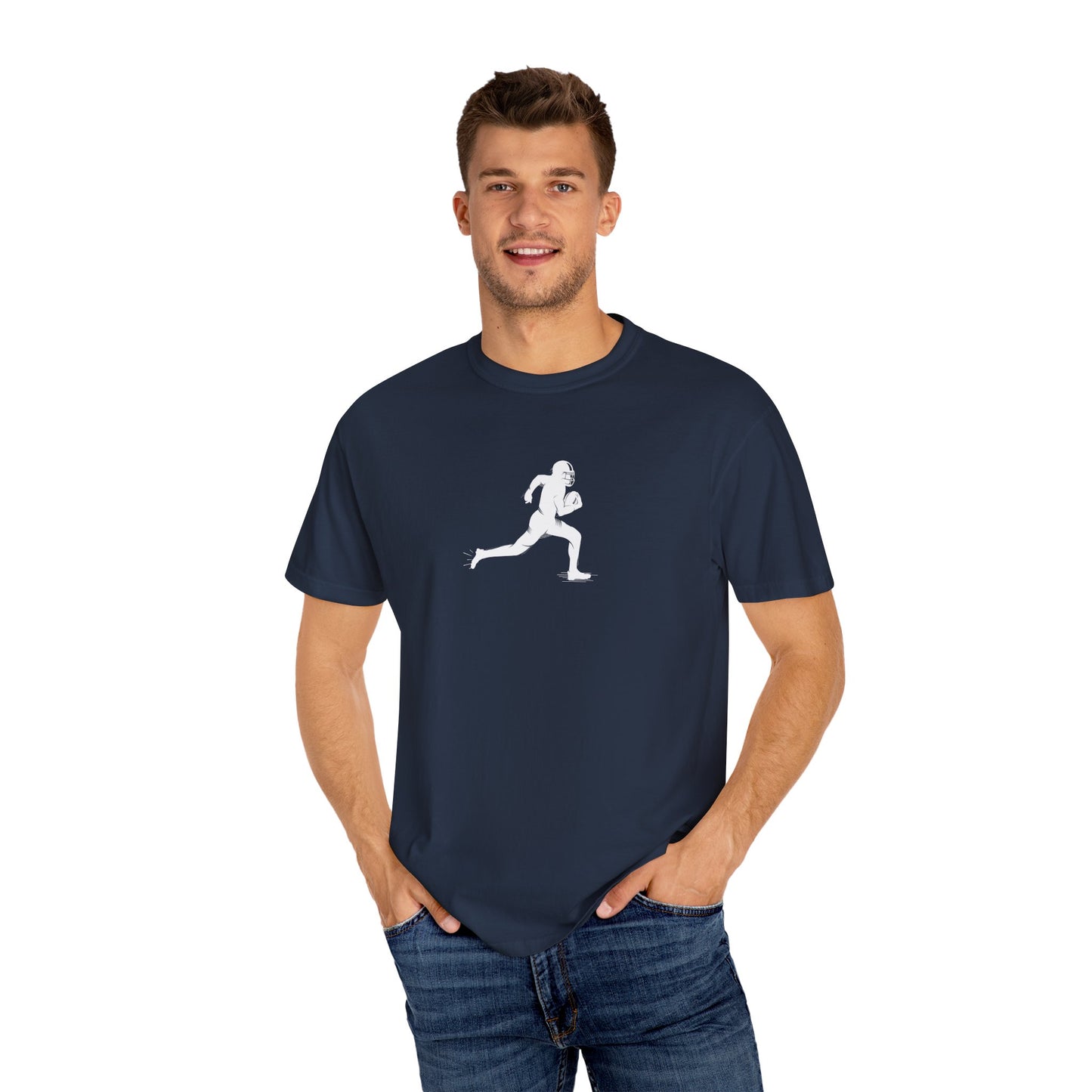 Unisex Football Player T-Shirt | Comfortable Sports Tee, Gift for Runners, Casual Wear, Workout Clothing, Everyday Style