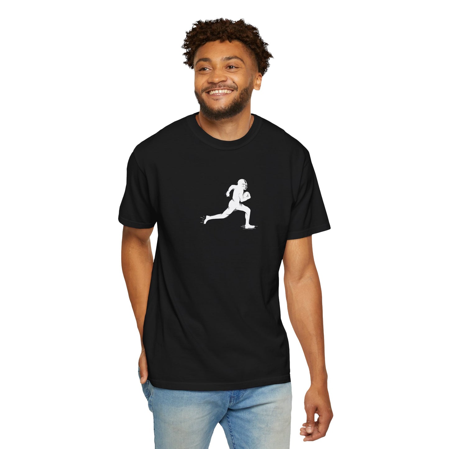 Unisex Football Player T-Shirt | Comfortable Sports Tee, Gift for Runners, Casual Wear, Workout Clothing, Everyday Style