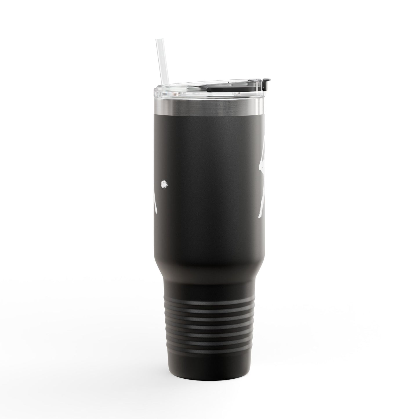 Baseball-Themed Insulated Travel Mug, Perfect for Fans & Athletes, Gift for Sports Lovers, 40oz Drinkware for Home & Road