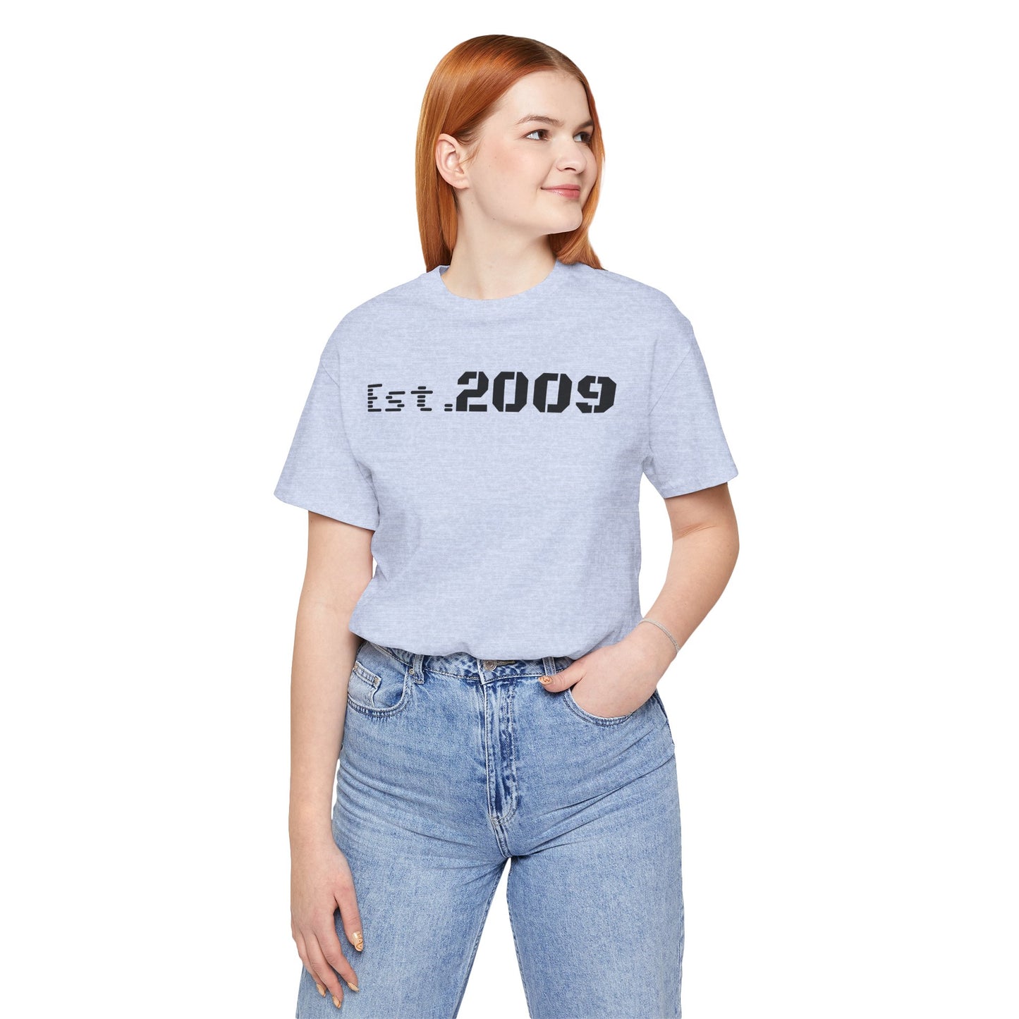 Established 2009 Unisex Tee - Casual Wear, Birthday Gift, Graduation Outfit, Anniversary Shirt, Personalized Fashion