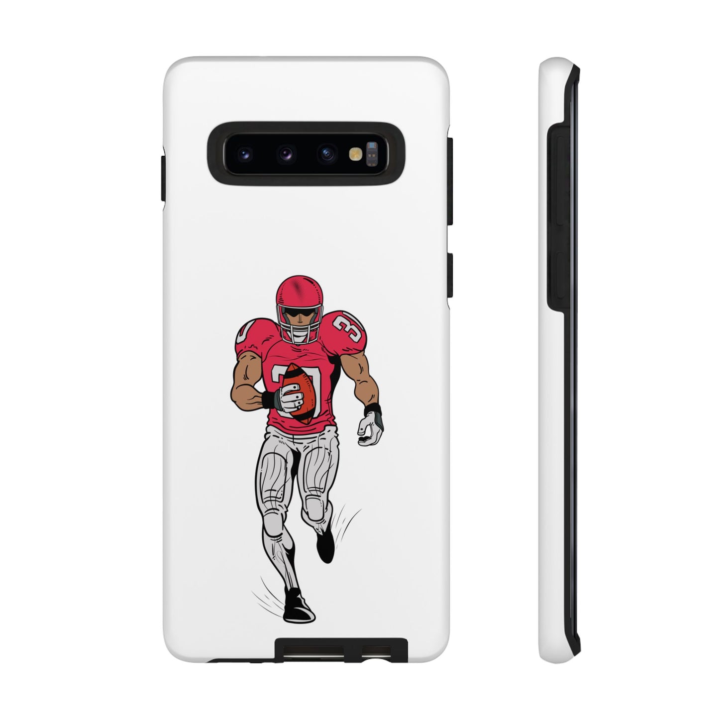 Football Player Tough Case, Sports Phone Cover, Athlete Gift, Tough Phone Case, Fall Sports, Football Lover's Accessory