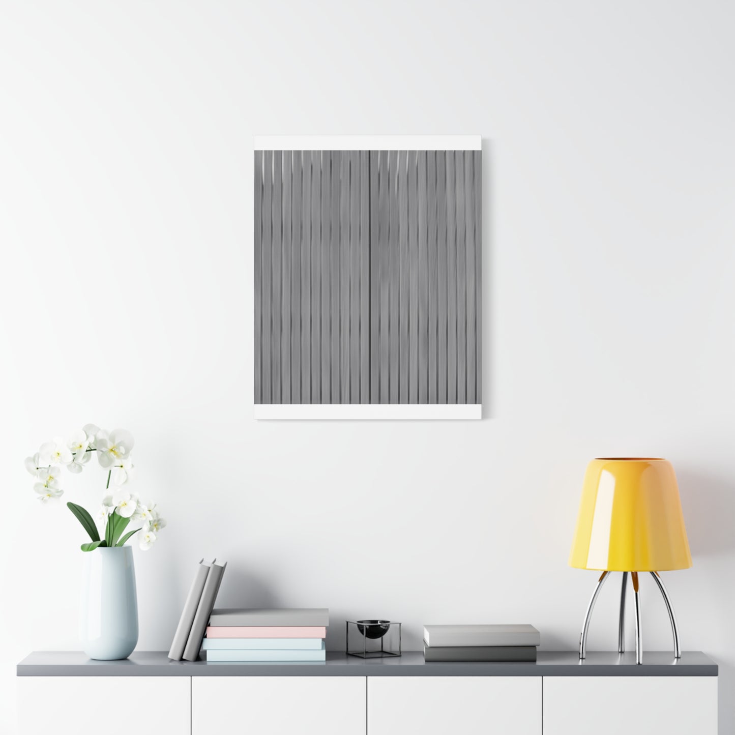 Modern Striped Canvas Art - 1.25" Stretched Wall Decor