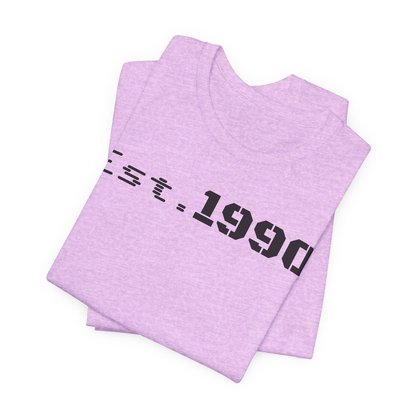 Unisex Est. 1990 Nostalgic Jersey Tee - Perfect Gift, Vintage Style, Retro Fashion, Birthday Celebration, Casual Wear